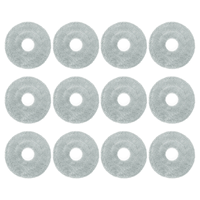 12PCS Washable Mop Cloth for Dreame L10s Pro Ultra Heat/X30 Ultra /X30 Pro/ S10 Pro Ultra Vacuum Cleaner Replace Mop Pad