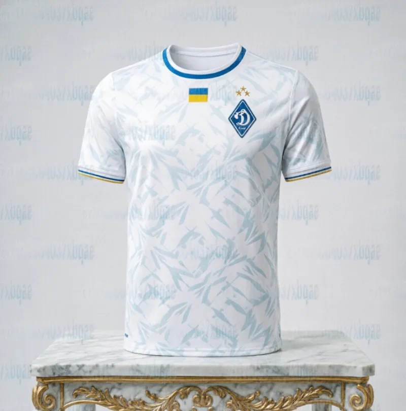 New Ukraine Football T-Shirt 26 New Dynamo Kyiv Football Jersey Adult Sports T-Shirt Football Train FamilyMatching