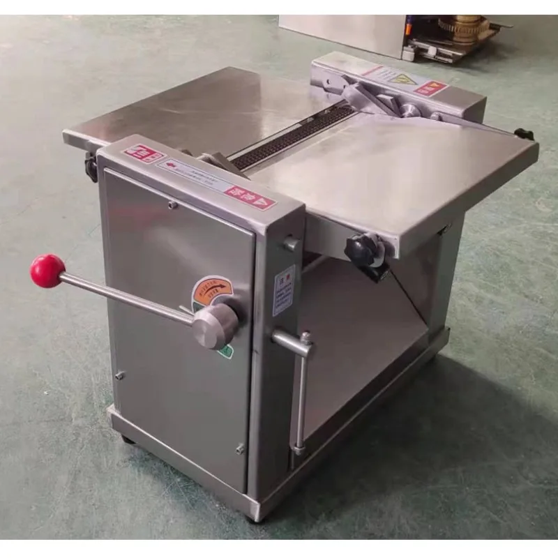 Commercial Automatic Pork Skin Remover Machine Stainless Steel Pork Jowl Skinning Peeling Machine With Adjustable Thickness view 5