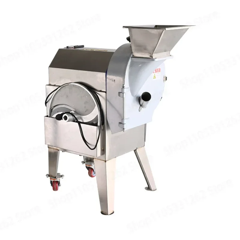 Commercial Multifunctional Vegetable Cutter Vertical Single Head for Central Kitchen Fruit and Vegetable Processing