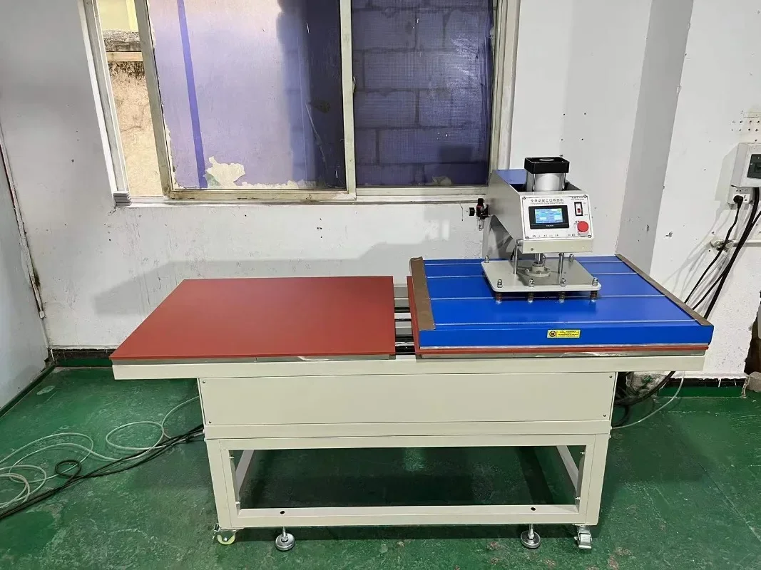 【2026】Compact Pneumatic Heat Press Auto Rewind Sublimation Transfer For Small T-Shirt Cap Mug Printing Easy Operate Retail Shop