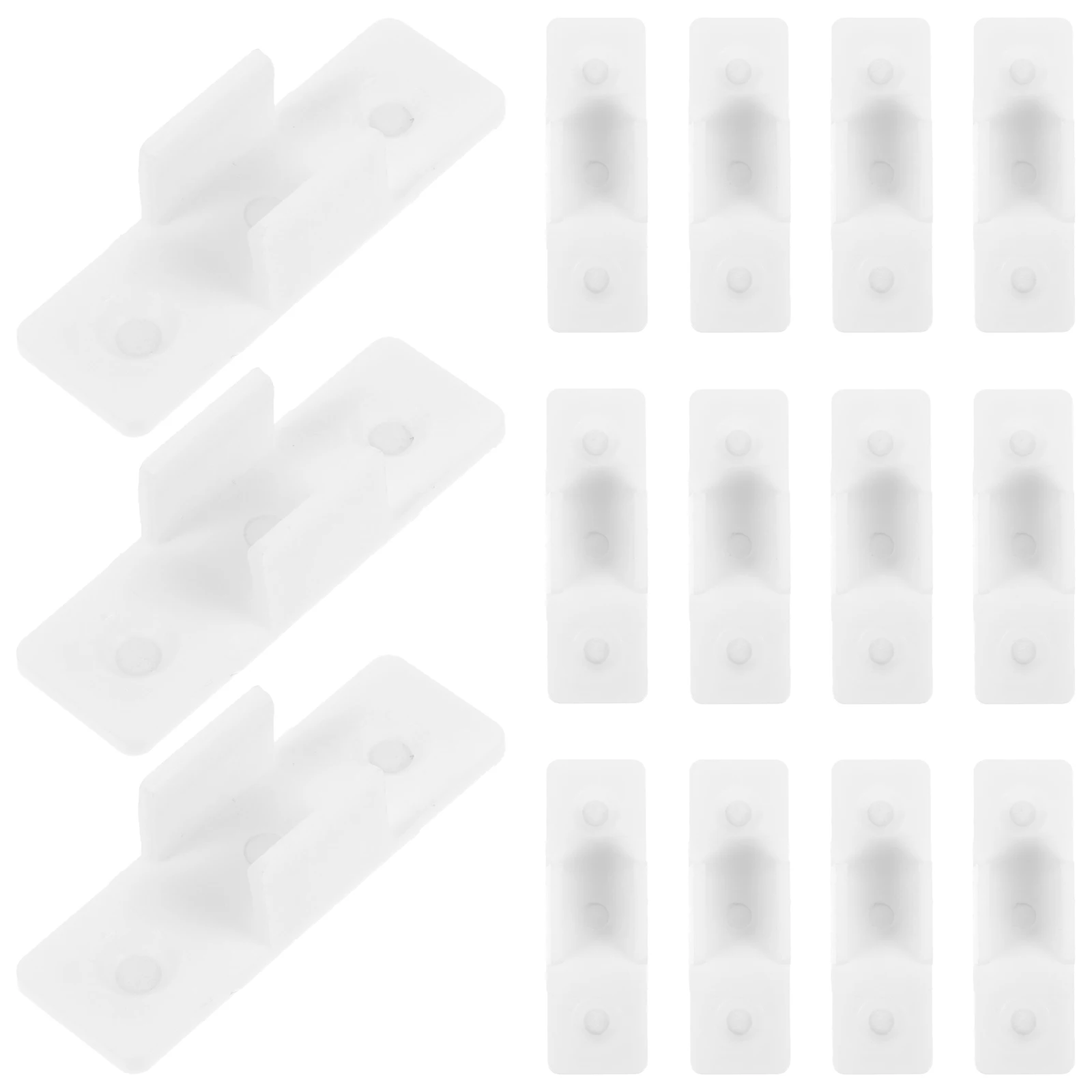 

20 Pcs Pen Holder Holders Clip Whiteboard Erasable Plastic Adhesive Pencil Clips