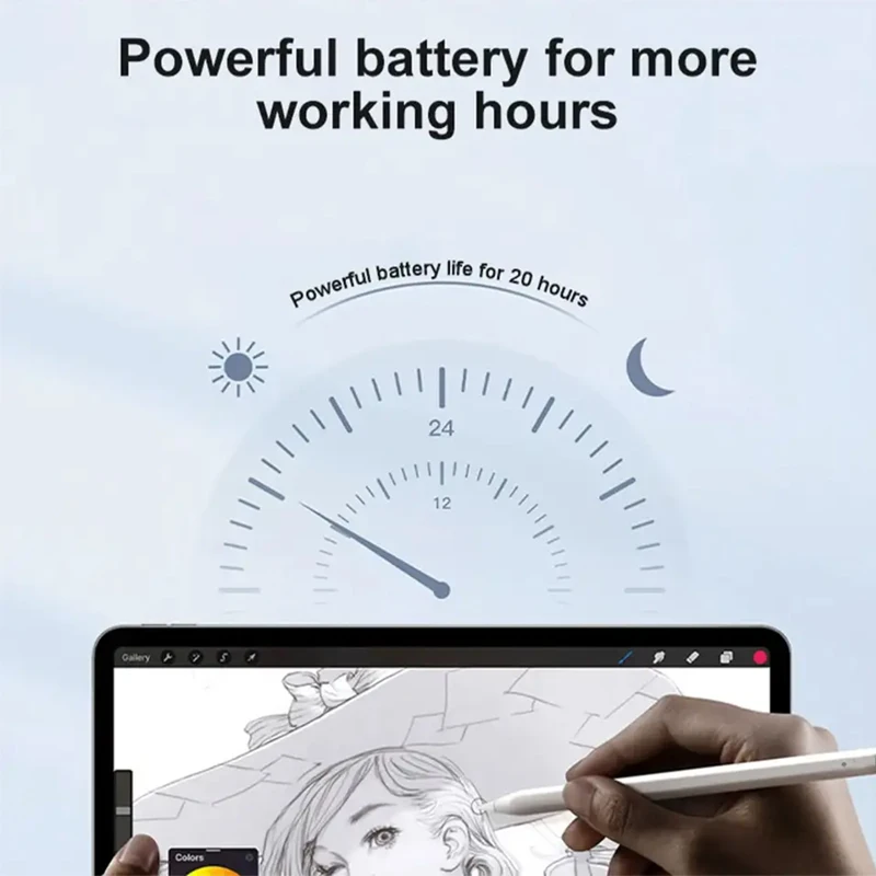 قلم عالمي للهاتف المحمول اللوحي قلم اللمس لنظام IOS وأندرويد ويندوز لأجهزة Apple Ipad Pencil لـ XIAOMI HUAWEI Stylus