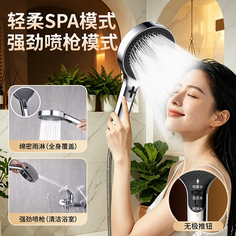 Vierstufiger Hochdruck-Duschko – Home Bathroom Taps Bewertung und Preis