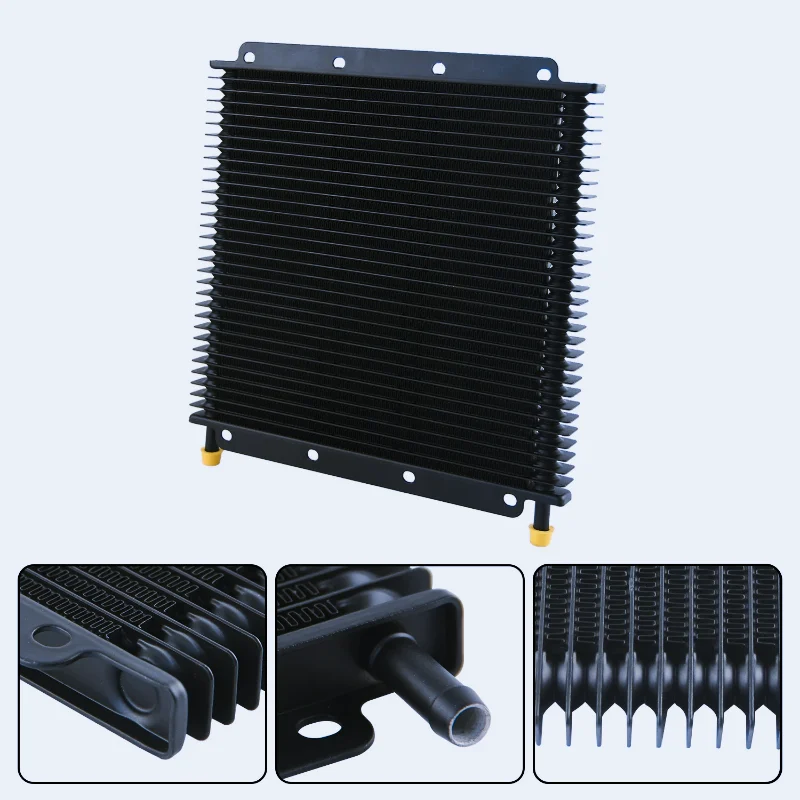 Suitable for Car Modified Transmission Oil Cooler Gearbox Radiator Water Cooling Cooling Radiator Oil Cooler Universal