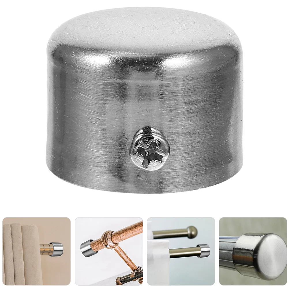 

Curtain Rod Finials Easy to Match Various Styles Small Precise Dimensions Enhance Aesthetic Appeal Window Decor