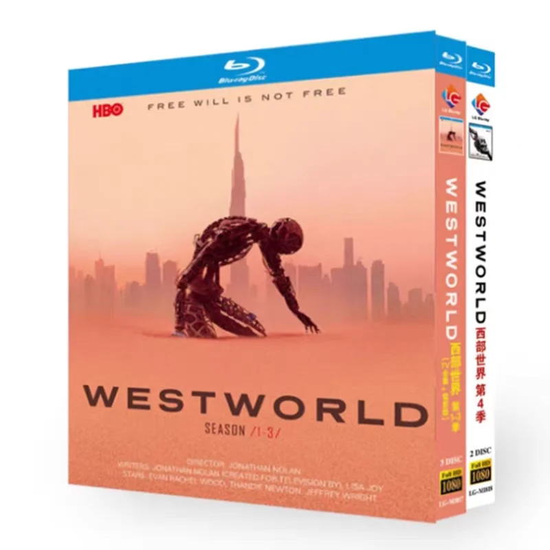 

Blu-ray HD TV Series Westworld Seasons 1–4 Complete TV Series plus Movie Edition