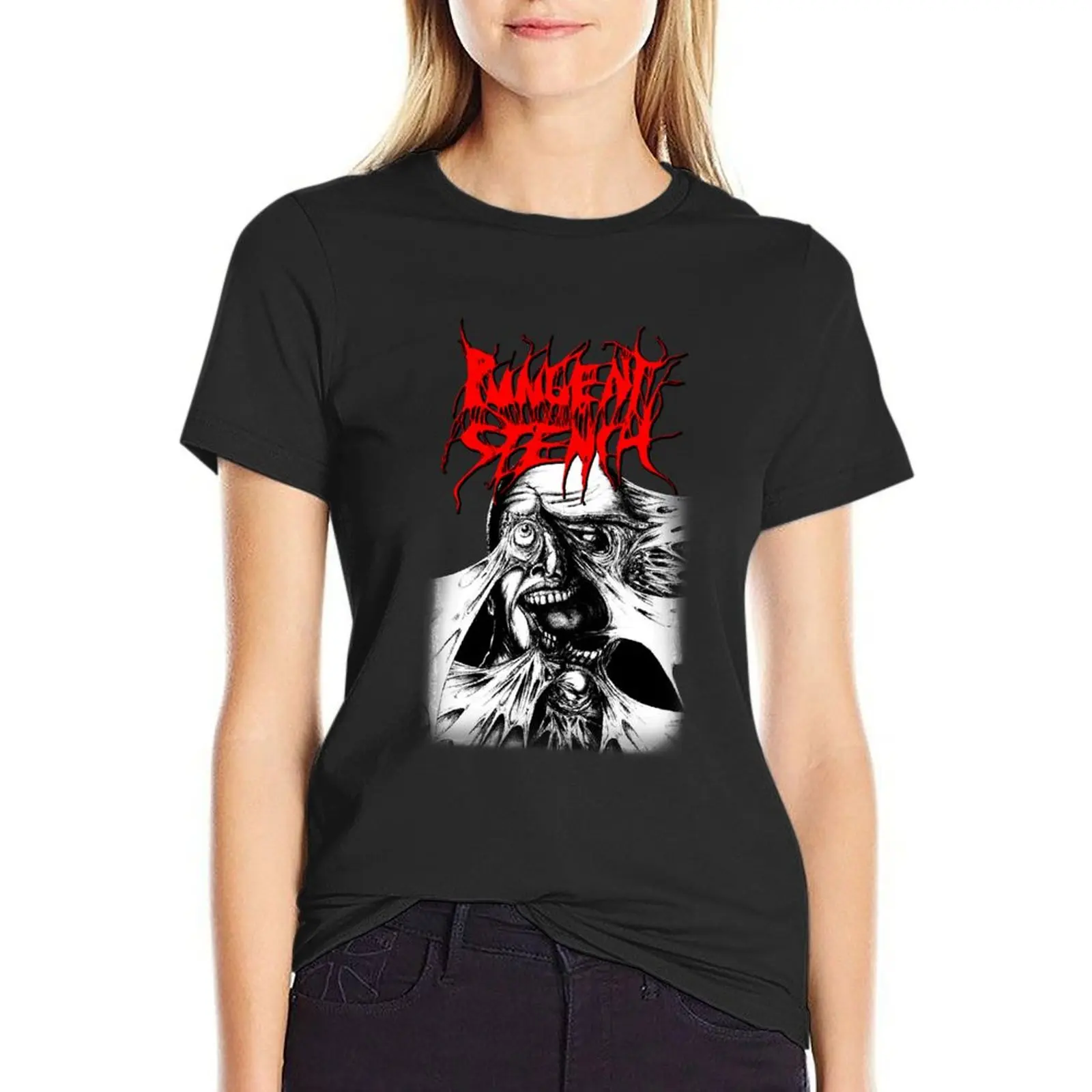 Pungent Stench - Extreme Deformity Classic Old School Austrian Death Metal Classic T-Shirt graphics female tops for Women