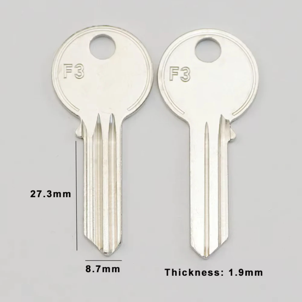 10 PCS/LOT F3 for GULI key blanks for home door locks blank key blanks