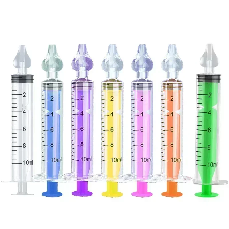 

Baby Nasal Aspirator Irrigator Kids Nose Cleaner Rinsing Device Reusable Nose Washing for Children Professional Syringe Nasal