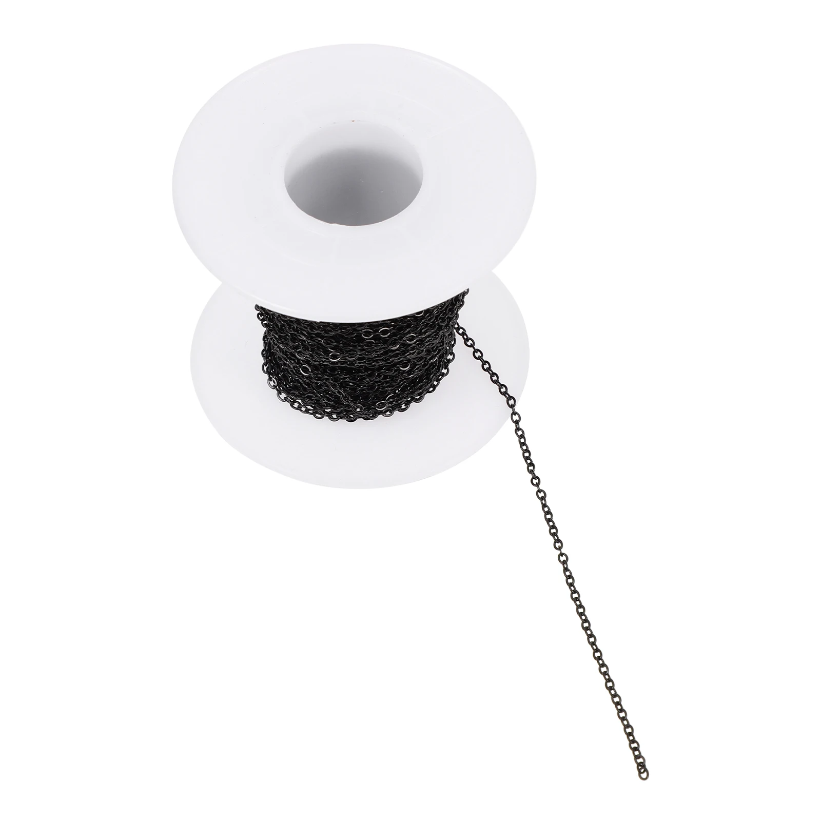 

1 Roll Diy Jewelry O-Ring Fine For Necklace Bracelet Diy Necklace Bracelet Metal Chain Stainless Steel Chain Handmade Jewelry