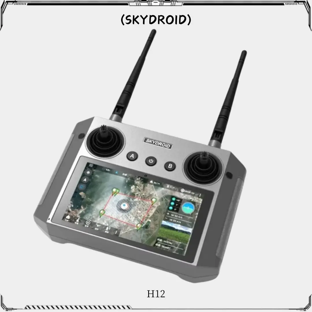 Skydroid H12 2.4GHz 12CH 1080P Digital Video Data Video Transmission Transmitter R12 Receiver For Plant Protection Machine