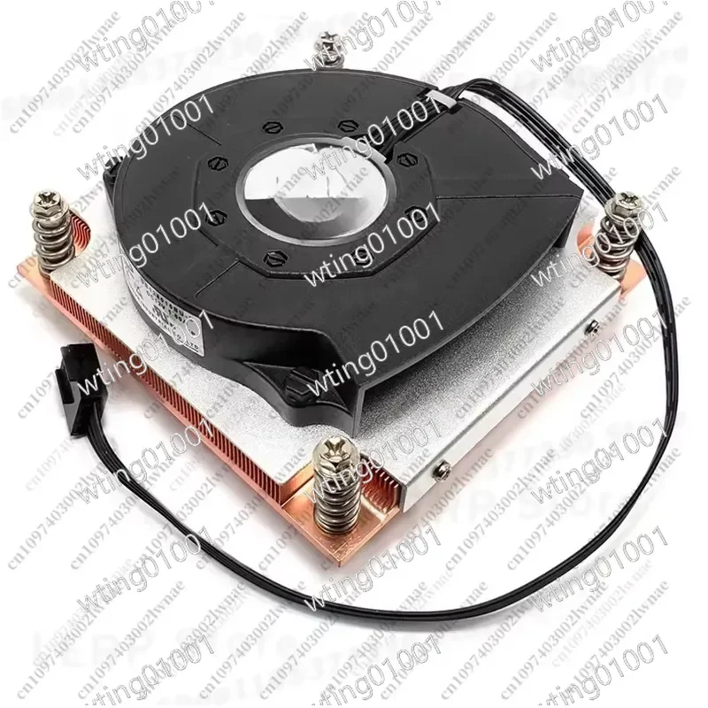 for Fan Q3 1U Server Heatsink for 1700 Pin IPC CPU Cooler Pure Copper Thin Profile High Efficiency Thermal Dissipation