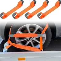 Correa de 50mm de ancho para remolque y portaequipajes, resistente al desgaste, Universal, de lino, reutilizable, 4 Uds.