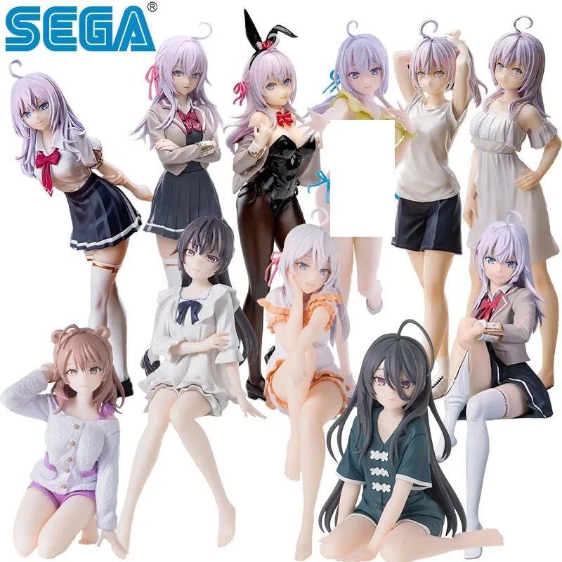 

SEGA подлинная Alya Sometimes скрывает ее чувства на русском языке персонаж аниме Алиса детский рождественский подарок коллекция экшн-игрушки модель