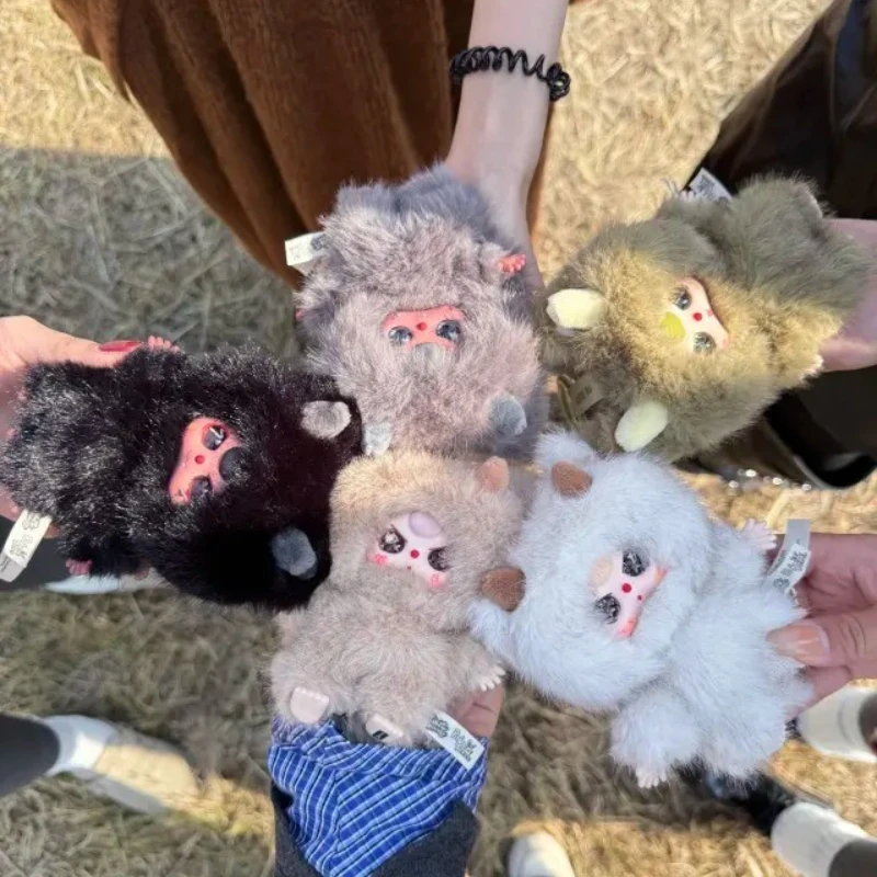 Baby Three WaLongLong Series Blind Box Dragon Anime Figure Plush Surprise Bag Mystery Box Pendant Vinyl Dolls Keychain Toys Gift