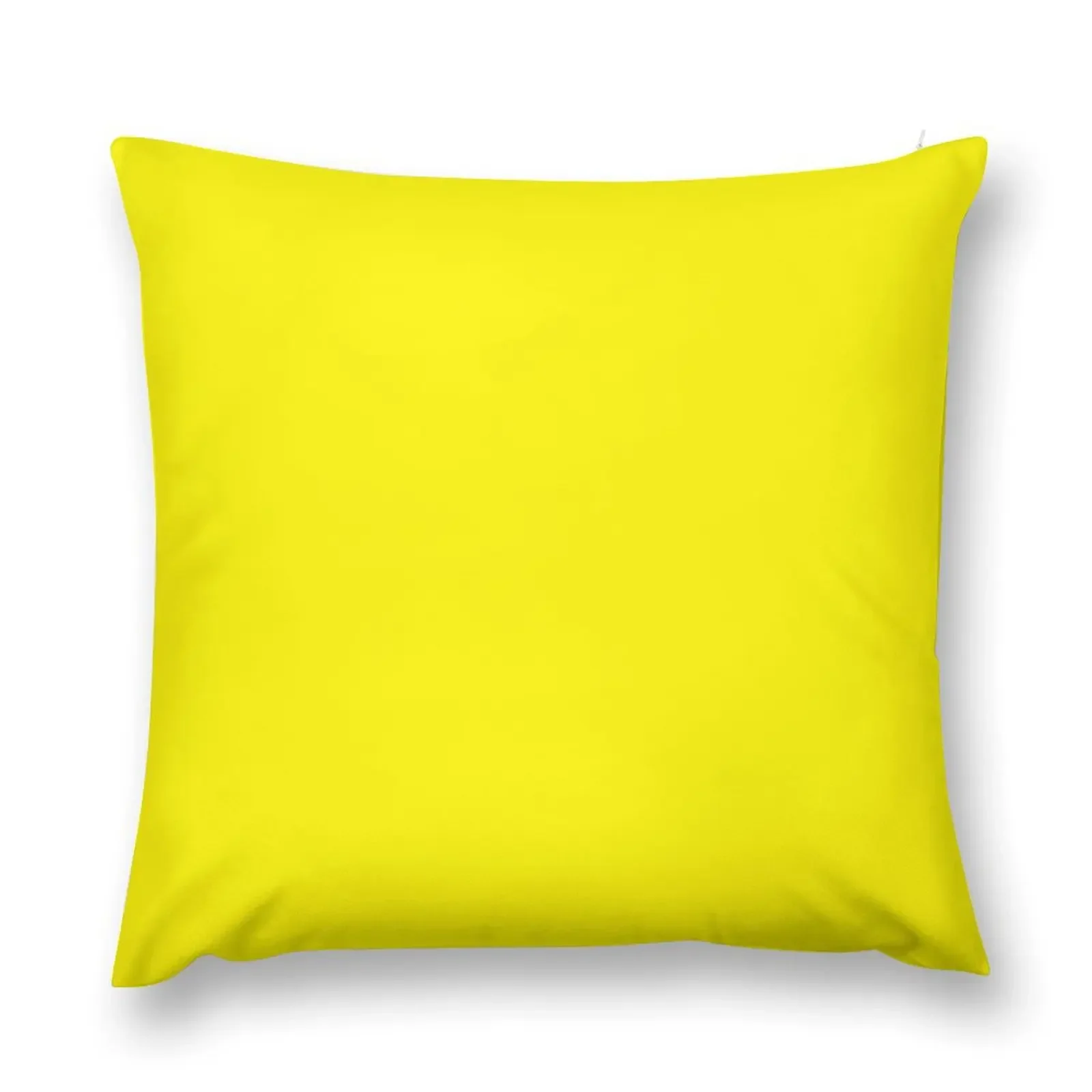 Pure Fluorescent Neon Yellow - Lowest Price On Site Throw Pillow luxury decor Christmas Cushion For Home pillow