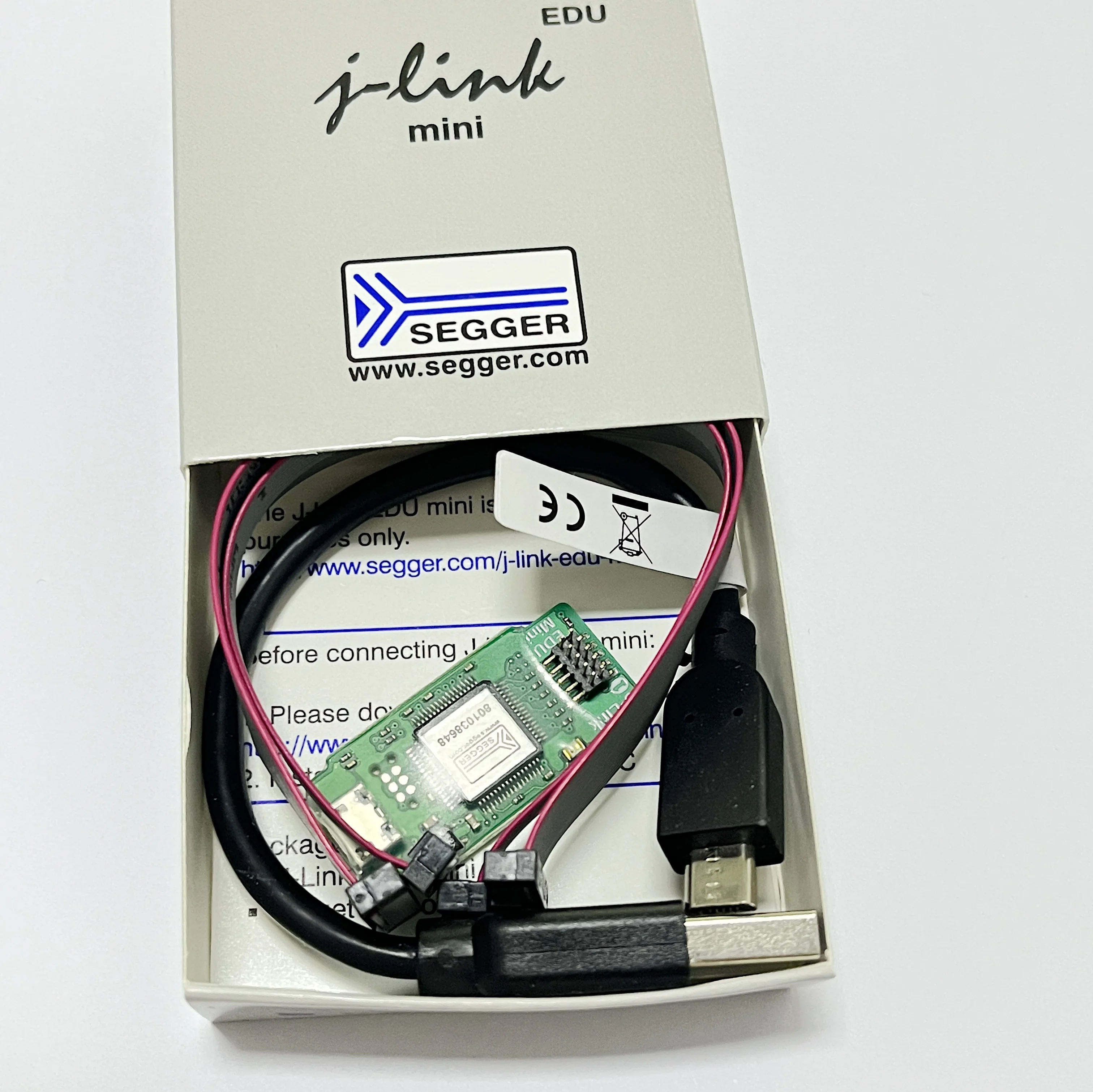 Jlink EDU mini original J-link STM32 /  Supports JTAG and SWD development burning simulation debugging tool V9V10