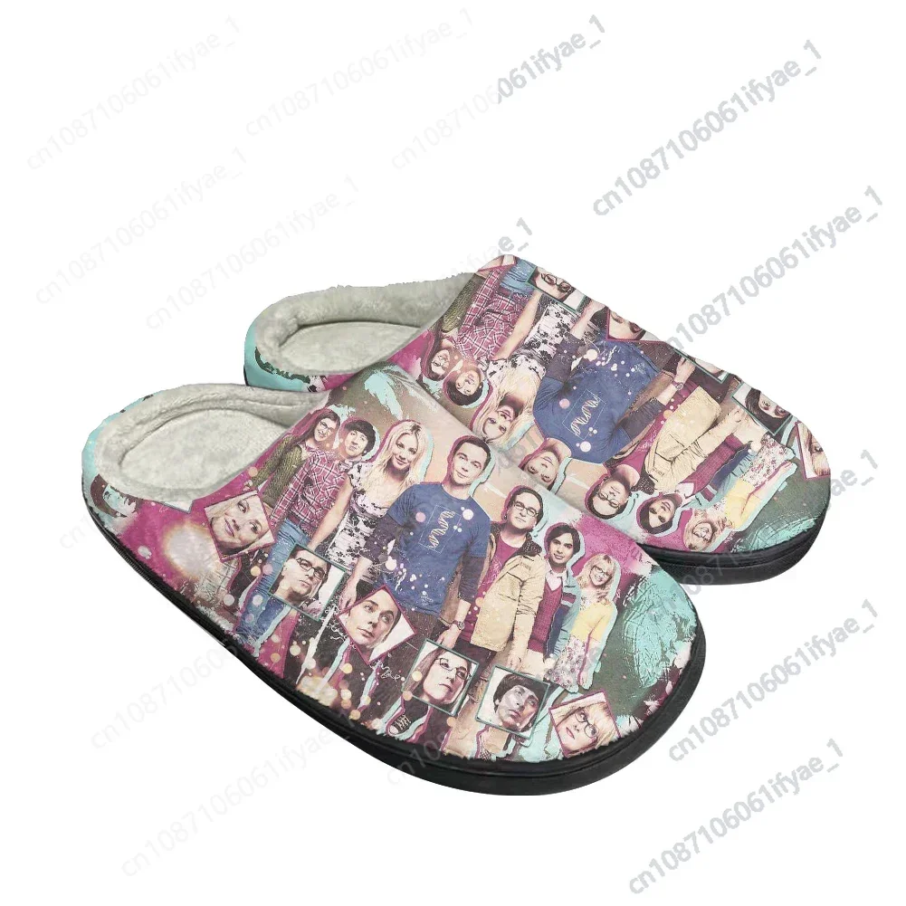 

Hot Big Bang Theory Fashion Cotton Custom Slippers Mens Womens Sandals Plush Casual Keep Warm Shoes Thermal Comfortable Slipper