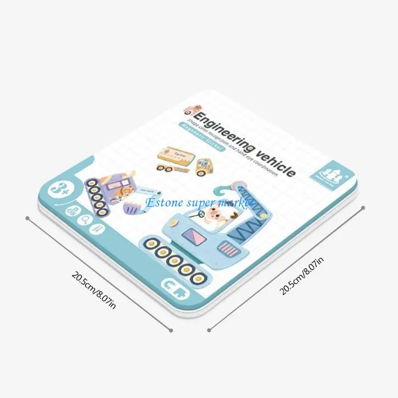 090B Holz Lernspielzeug Magnetische Puzzle Spiele Tiere Fahrzeug Zeichenbrett Staffelei für Kinder Kleinkind 3+