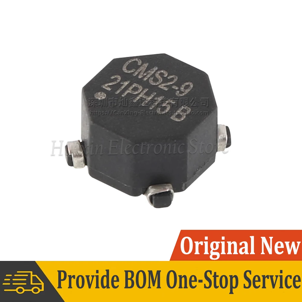 2pcs CMS2-9 SMT SMD Common Mode Choke Coil Inductor Inductance 460uH 1.1A Switching Power Supply Signal Line NEW CMS2-9-R