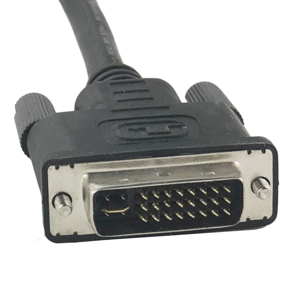 DVI-I to VGA Cable Passive 24+5 DVI to VGA Adapter Cable DVI-I Male to VGA Female Cable Adapter for PC Monitor