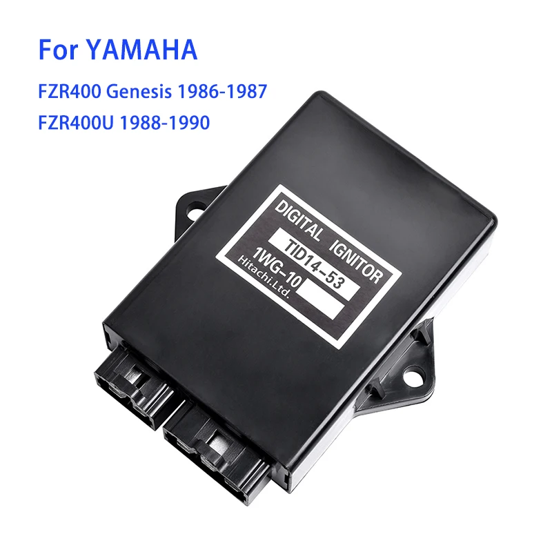 Motorcycle Digital Ignition CDI Unit for YAMAHA 1WG FZR400 Genesis 1986 1987 FZR400U 1988-1990 FZR 400 U 3BF-82305-00-00 400CC