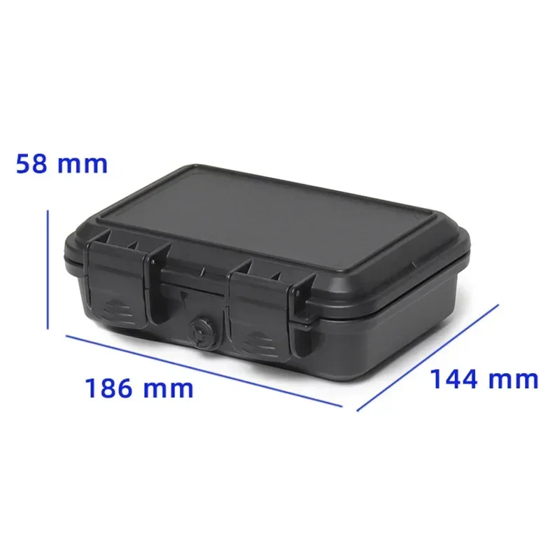 Portable Tool Box Protective Plastic Box Instrument Equipment Waterproof Moisture-proof Safety Protection Outdoor Exploration