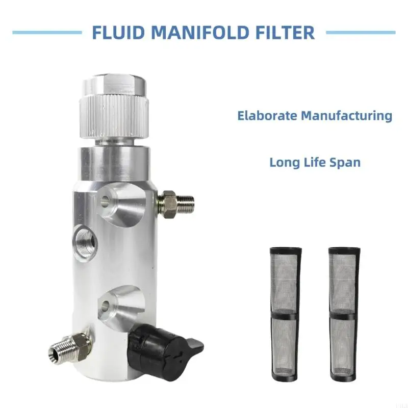 U4LA Sinclamo aeronautico Filtro ritorno Valvole Filtro Filtro Pistone Fluido Fluido Fluido Colante Collettore Gruppo Misolda