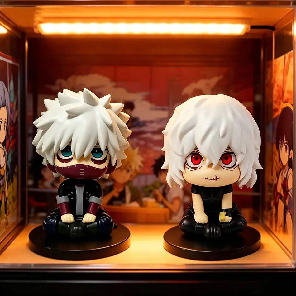 2026 My Hero Academia (MHA): Tomura / Dabi / Izuku / Deku / Katsuki Kacchan Cute Chibi PVC Figurine Collectible Toy Mode Gift