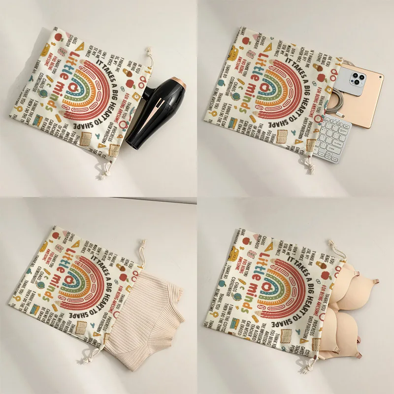 1 pc gift for teacher  Hair Dryer Drawstring Storage Travel Pouch Hairdryer Organizer Blow Container Hotel