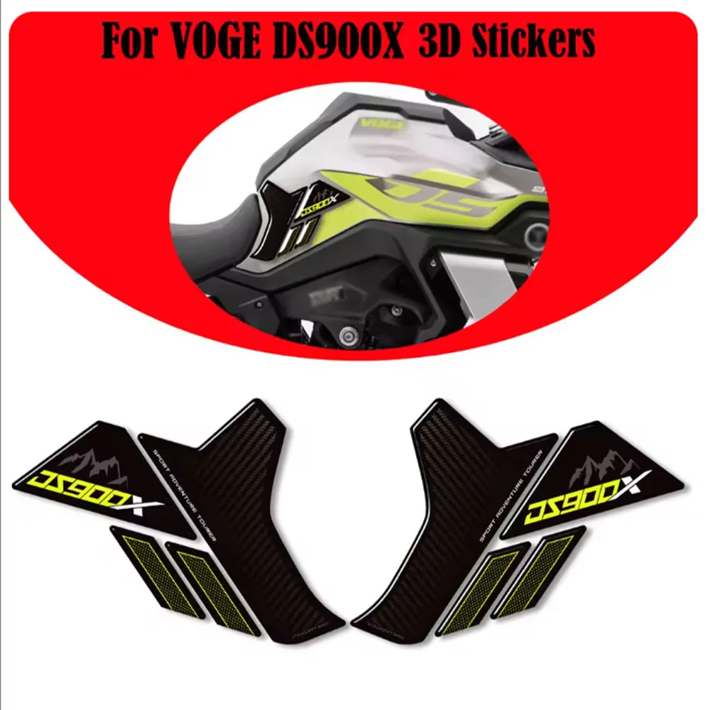 

NEW Motorcycle For VOGE DS900X 900DSX 900 DSX Adventure Tank Pad Gas Fuel Oil Protector Stickers Decals Fairing Fender 2024 2025