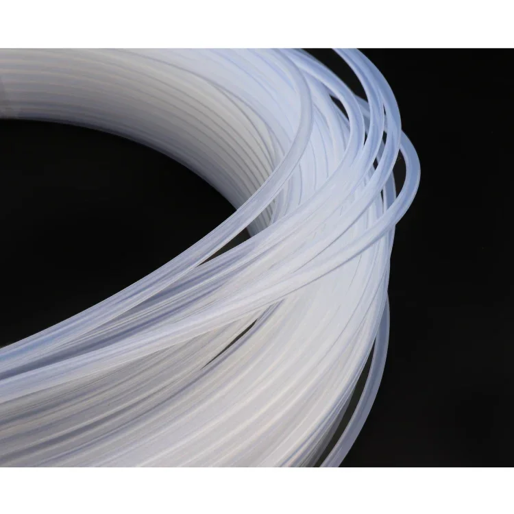 1M průhledný PTFE trubice pro 3D knihtiskař částí dýmka legitimace 0.5 1 2 2.5 3 4 5 6 7 8 10 12 14 16 18 20 mm FEP izolovaného hadicové tuhý dýmka 600V