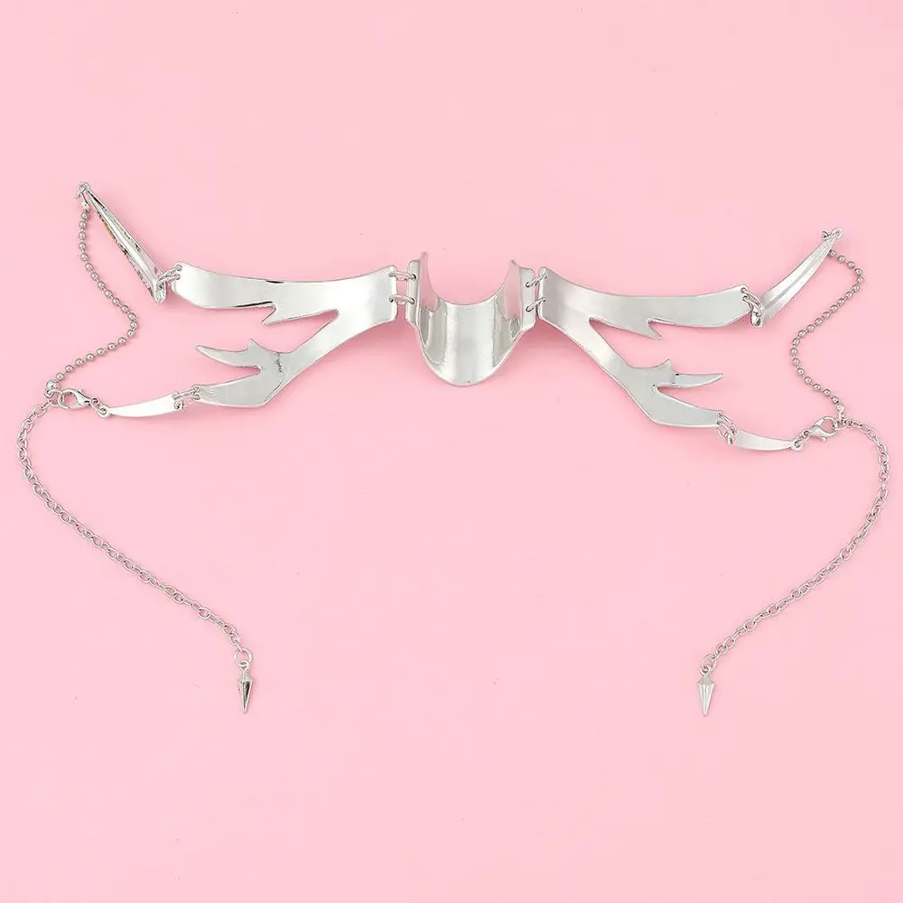 Fashionable dressing, nose and chin adornments, festive accessories, party and individualized outfits view 4