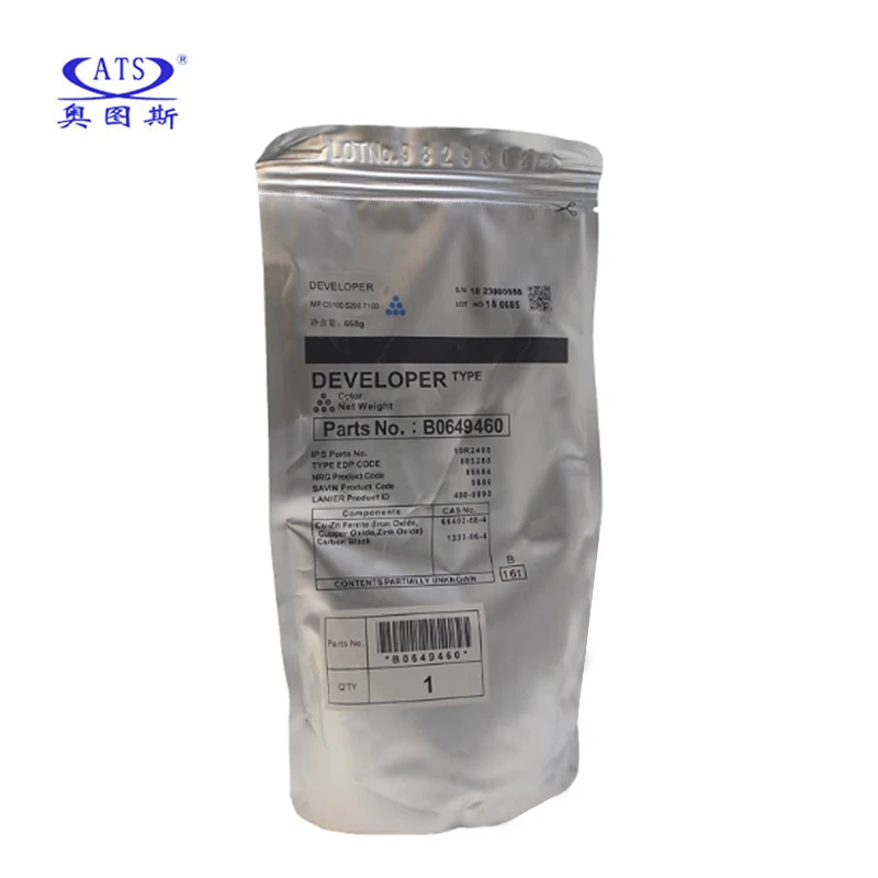 1PC Pro C5100 Pro C5110 MPC6502 MPC8002 Developer Powder For Ricoh C5100 C5110 C6502 C8002 Compatible Copier spare parts