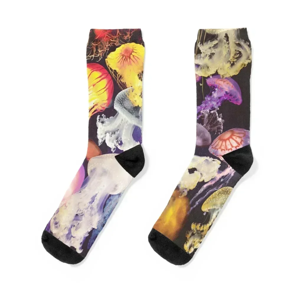 

Jellyfish Socks ankle custom sports Toe sports luxury Male Socks Women's Soccer kids gifts christmass gift Socks For Girls Men's