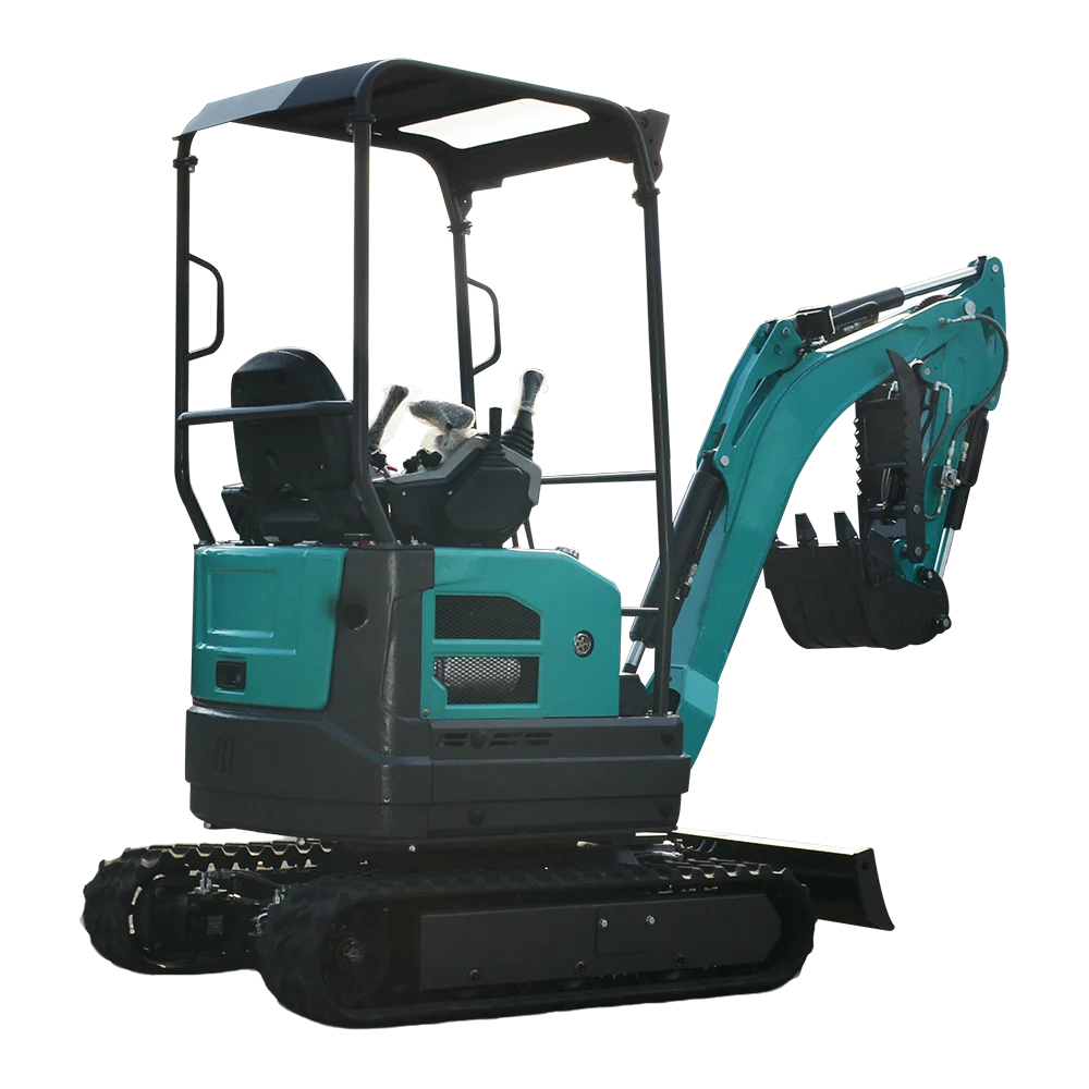 Nowa koparka o udźwigu 1,8 tony, z certyfikatem CE i EPA, nowa koparka gąsienicowa, mała koparka do kopania i pakowania, silnik Kubota.