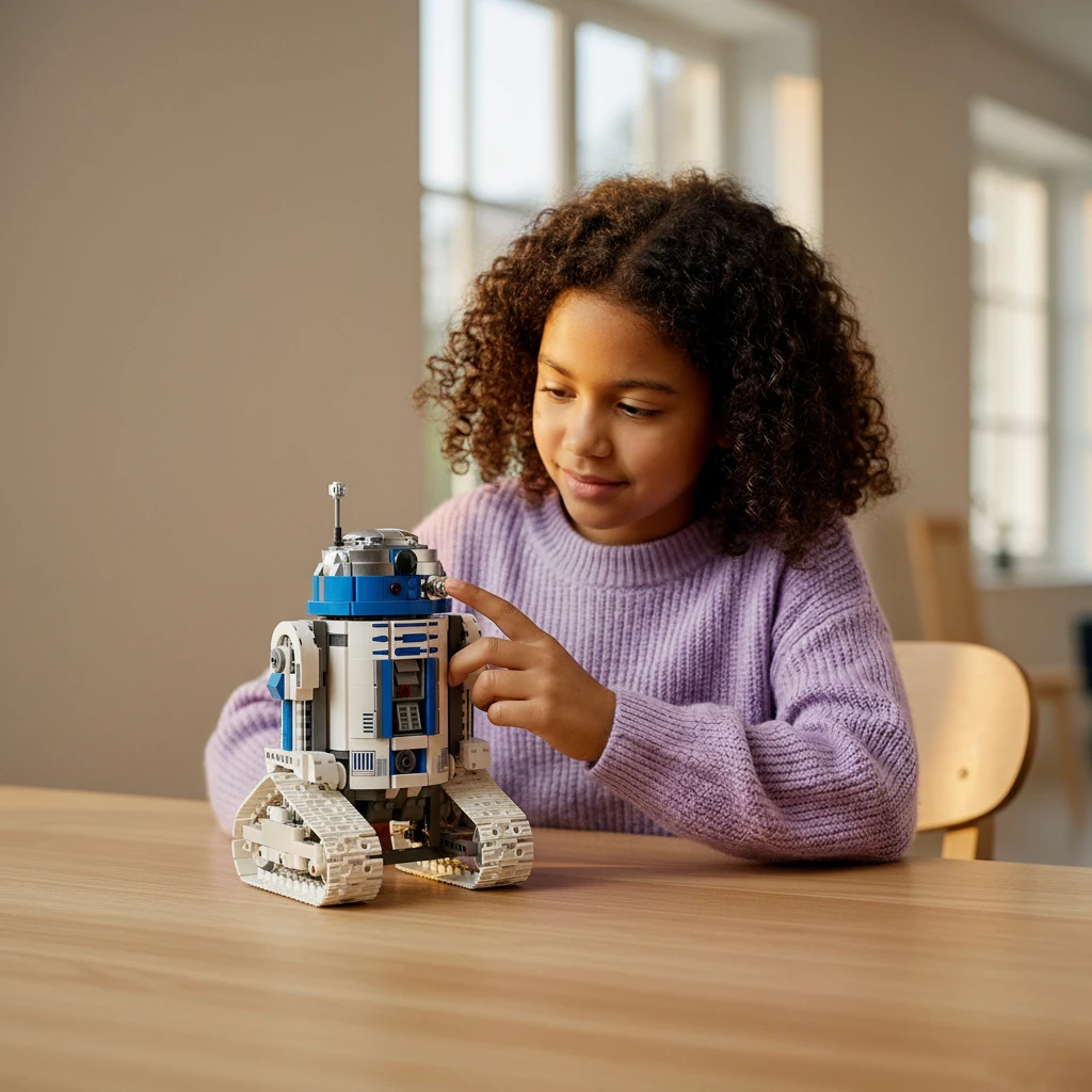 

Набор для сборки робота-спасателя Galaxy из 740 деталей, совместимый с Lego, идеальный подарок для любителей кино, идеальный конструктор для коллекционеров