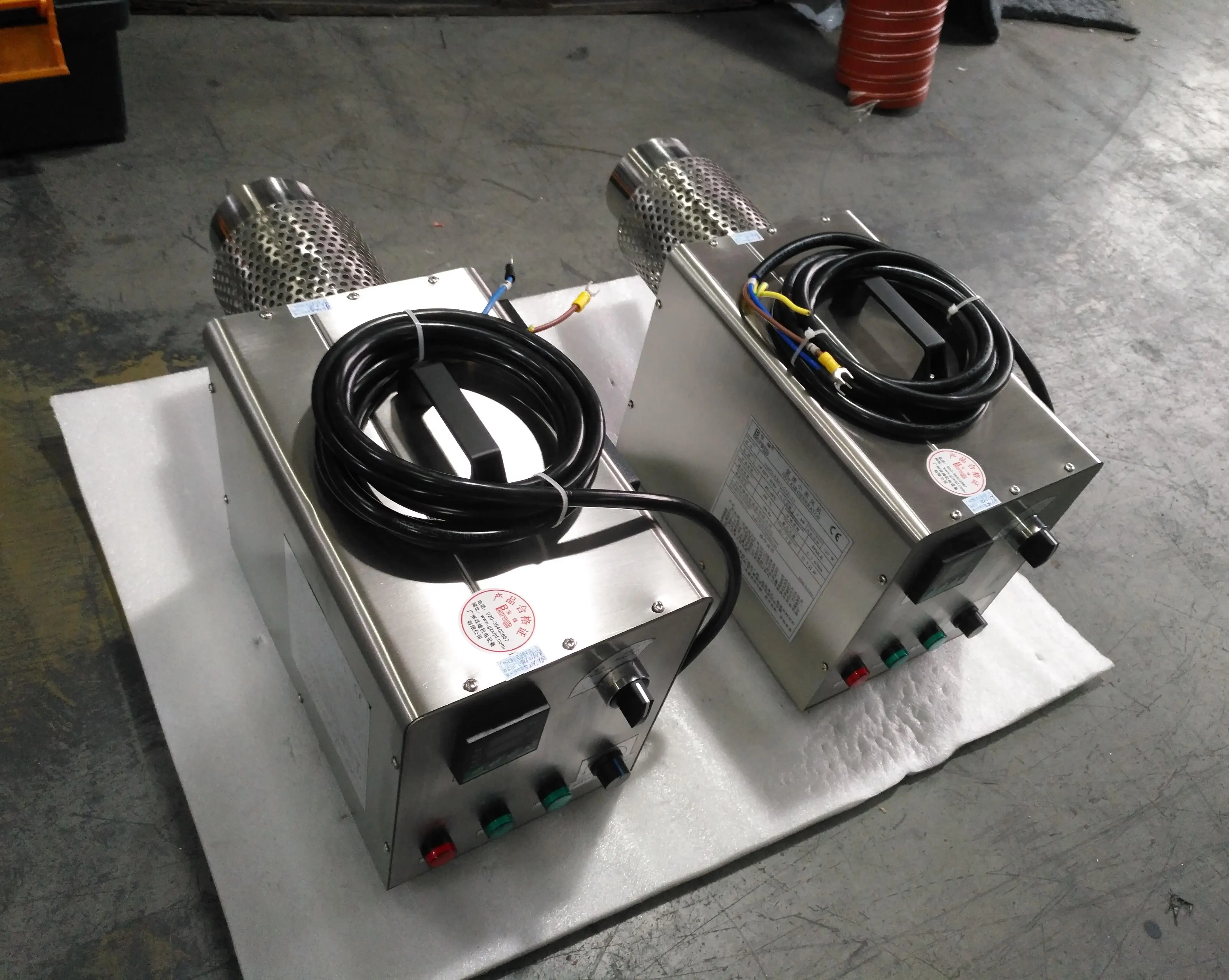 

Industrial 3000W Stainless Steel Electric Heater 220V 380V Motor Resistance Heating Components