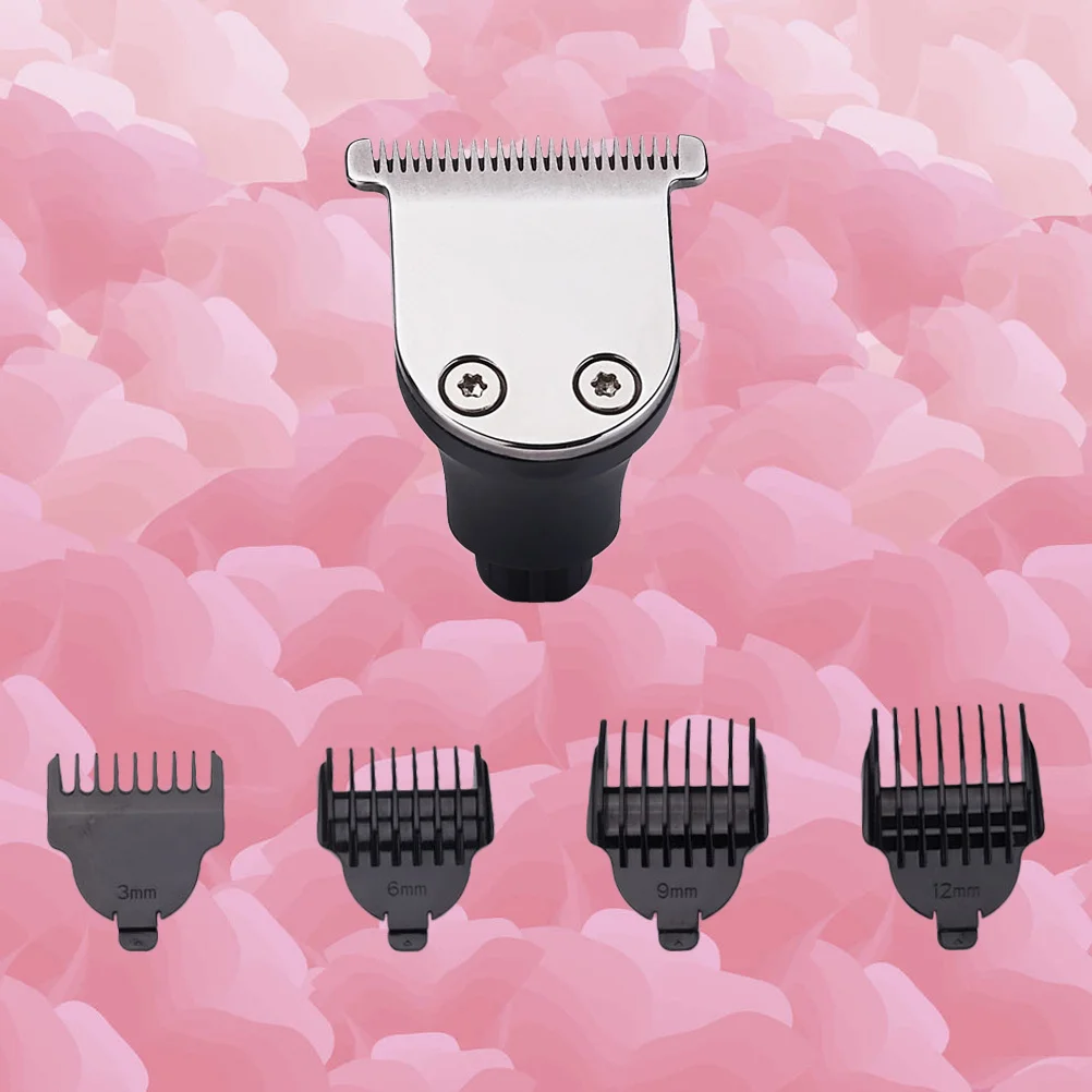 

1pc Clipper Heads 4 Limit Combs Electric Beard Shaver Replacement Trimmer Accessory For Shavers Durable Metal Razor