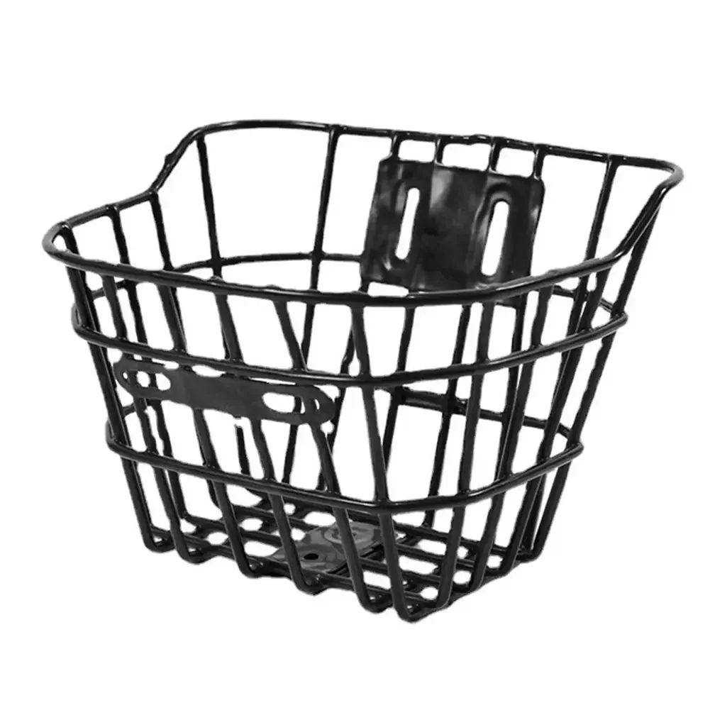 

Bicycle Front Basket Front Multifunctional Bike Storage Basket Thick Iron Wire Front Basket For Kids' Bike Cycling Accessories