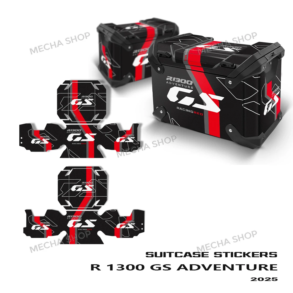 

For R1300 ADV R1300GS 1300GSA Adventure Side Top Suitcase Kit Accessories Motorcycles Luggage Sticker Protection Decal