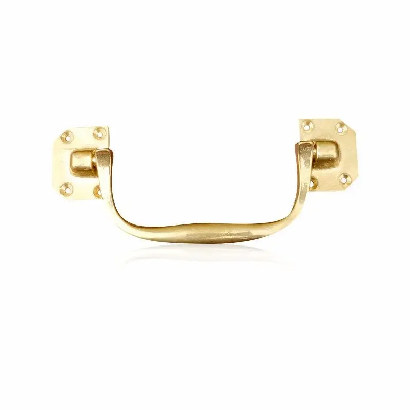 Retro Metal Antique Solid Brass Kitchen Shoe Cabinet Door Handle Furniture Drawer Knobs Wardrobe Cupboard Dresser Pulls Handles