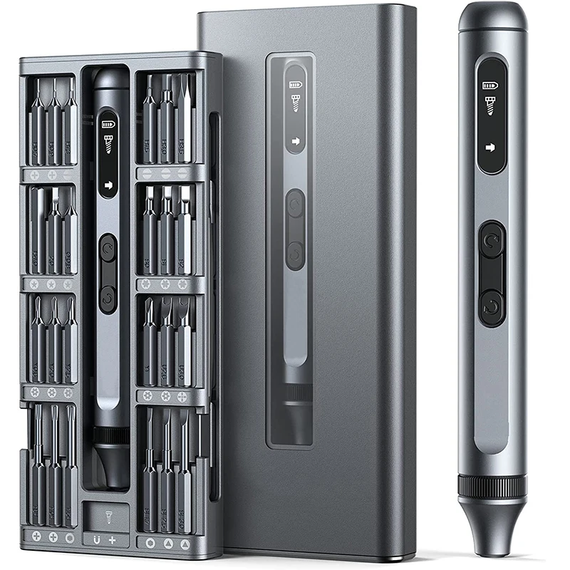 مجموعة مفك براغي كهربائي دقيقة 51 في 1، أداة طاقة متعددة الوظائف، شحن سريع، لقم مغناطيسية لساعة الكمبيوتر المحمول iPhone #1