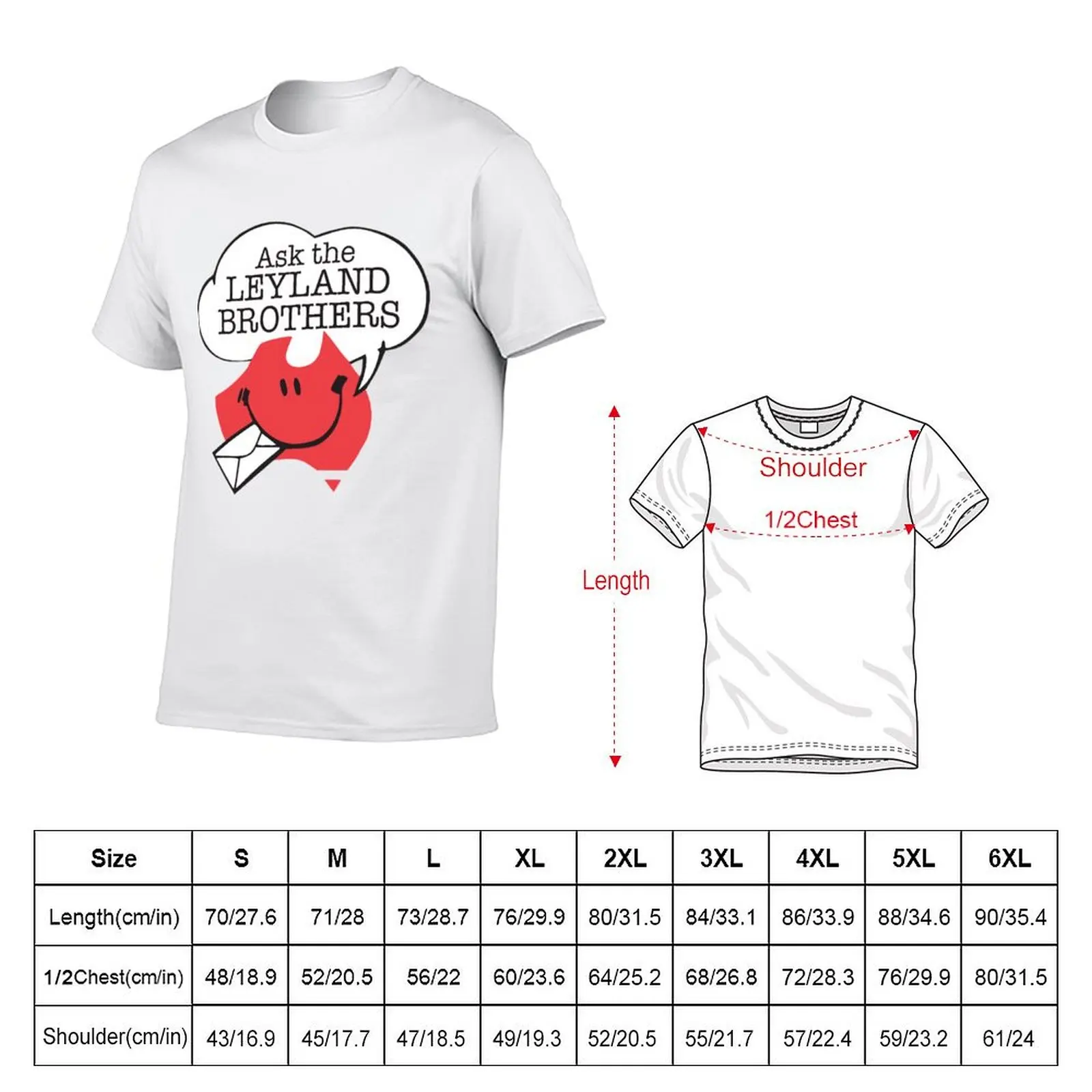 Ask the Leyland Brothers T-Shirt Work Wear Breathable Tee