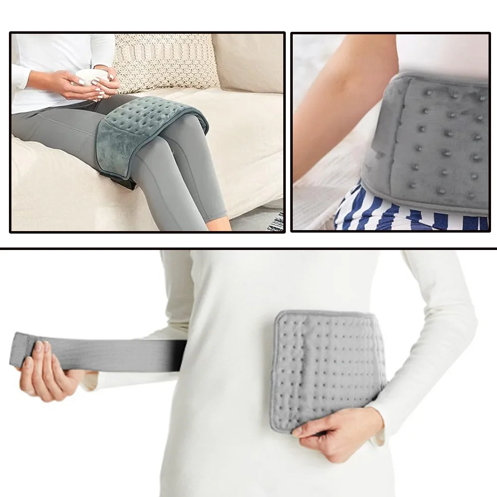 1PC USB Electric Heating Pad with 3 Heating Modes Heating Warmer Hot Waist Lumbar Back Pad for Waist Back Pain Relief