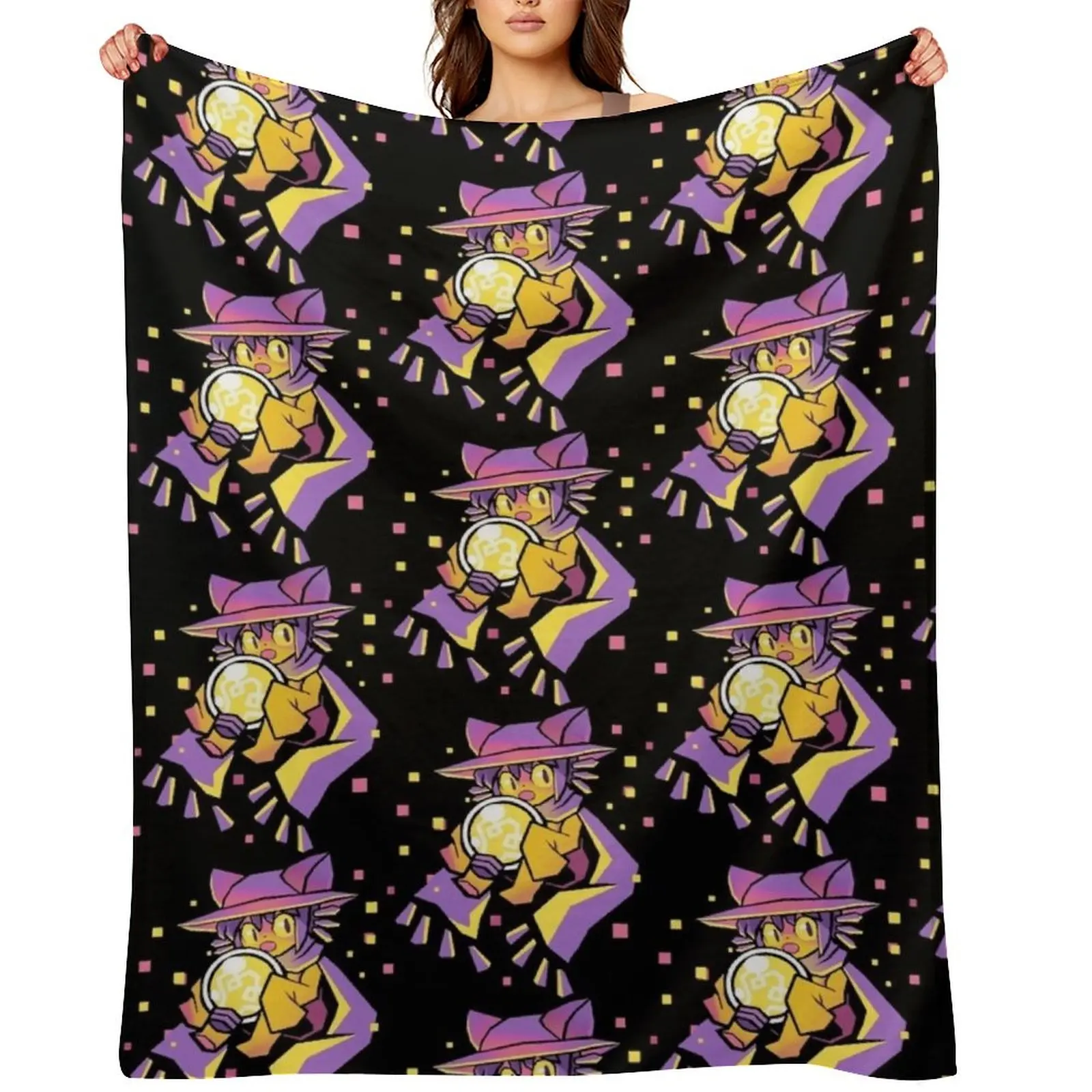 

OneShot - NikoFunny Pack of Niko _OneShot_ Dm me for customized(1) Throw Blanket Soft Big Plaid Hairys Soft Beds Blankets