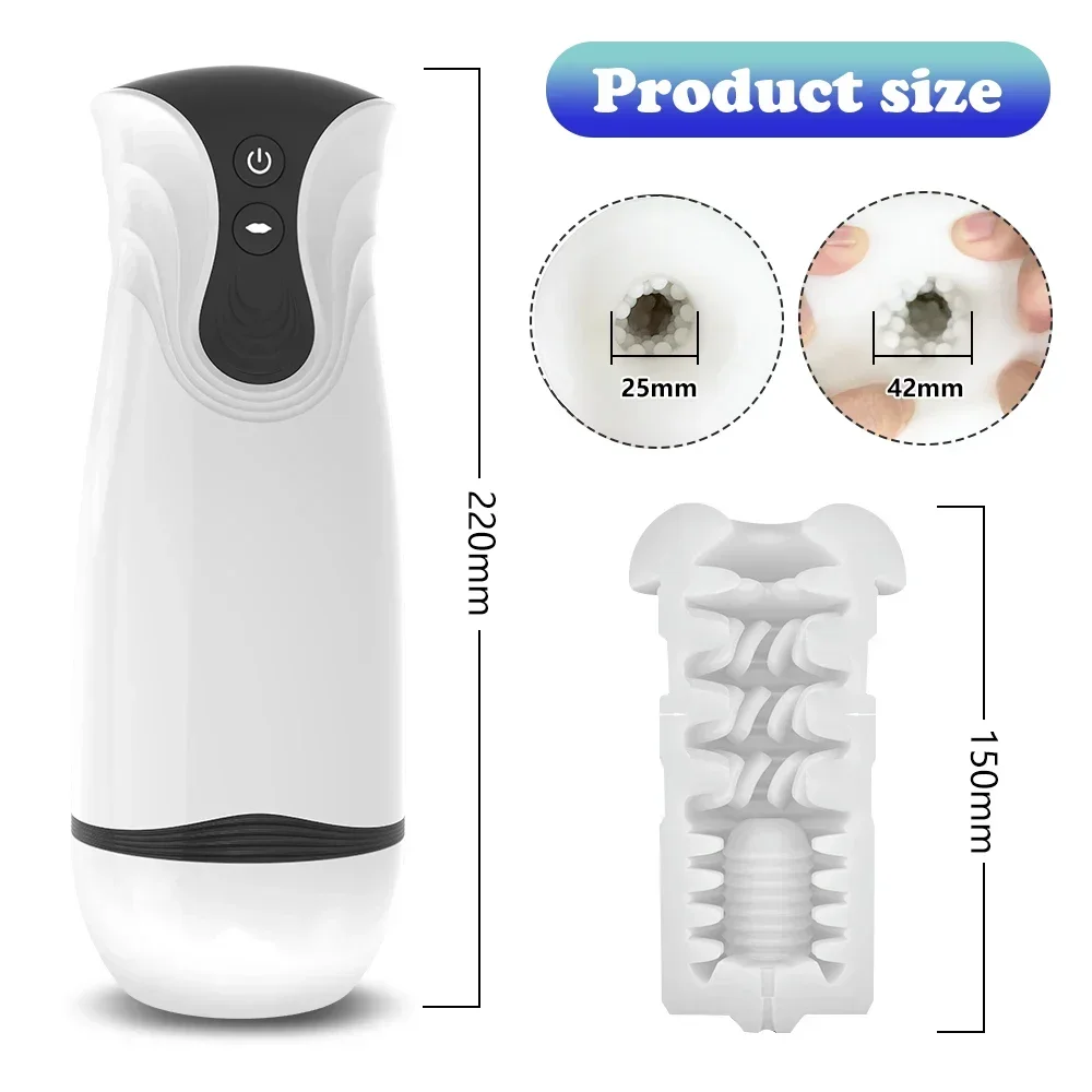 الرجال التلقائي مص جهاز استمناء القضيب الحقيقي المدرب سيليكون المهبل كوب كبير ديك المدرب أدوات الجنس جهاز استمناء