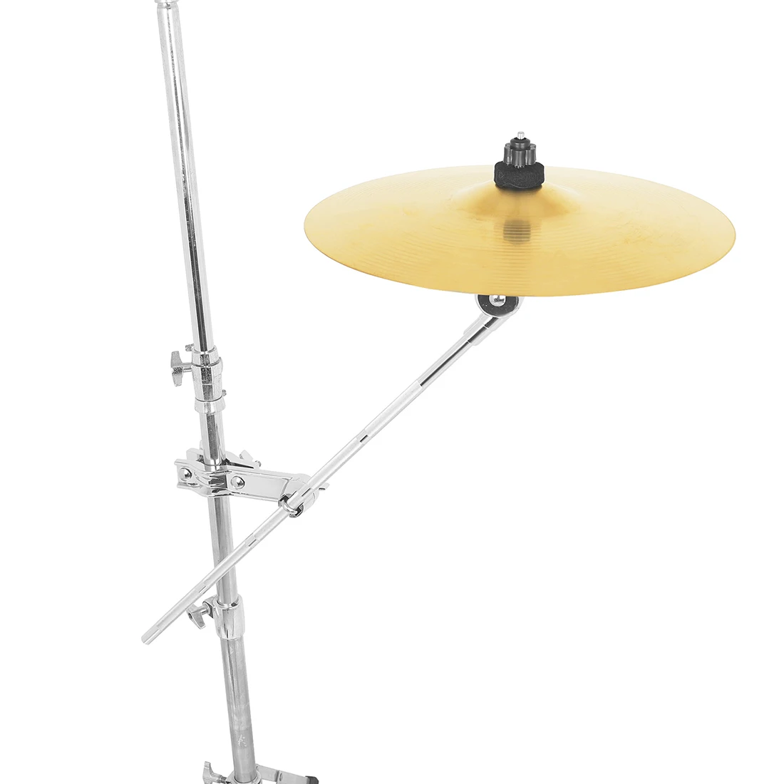 Drum Extension Clip Bracket Cymbal Expansion Clip Extension Clamp Cymbal Boom Attachment Clamp Cymbal Arm with Clamp