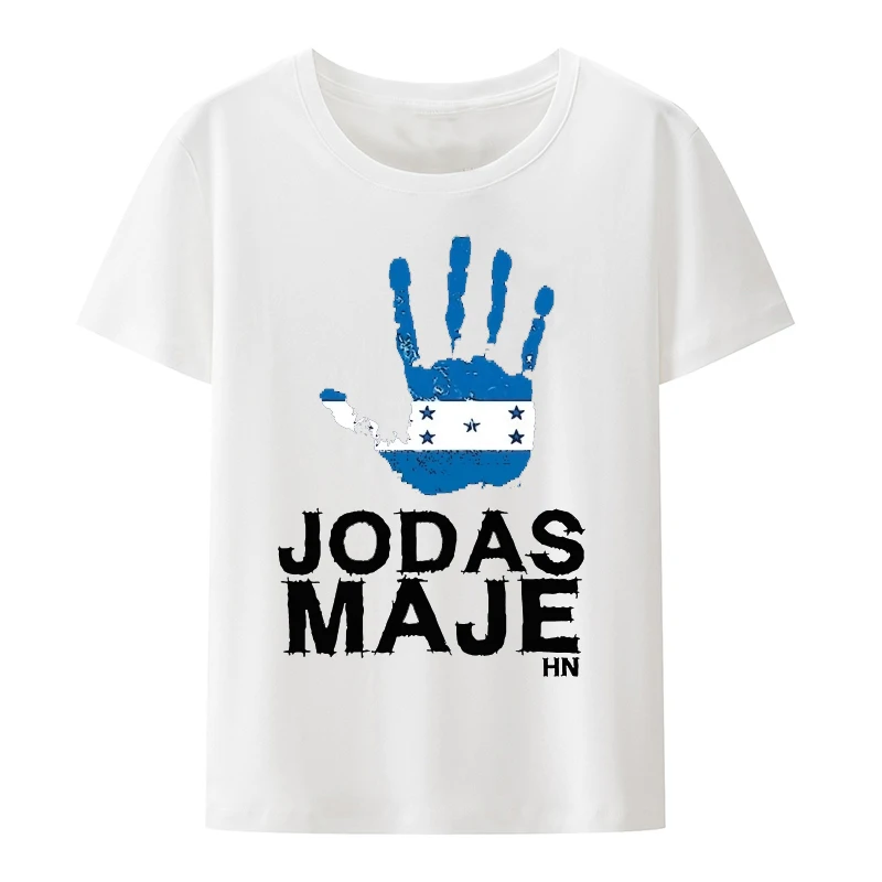 Mens Honduras Tshirt Jodas Maje Mano Catracho Camiseta Printed Funny Unisex Short-sleev Graphic Tops Classic Casual Streetwear